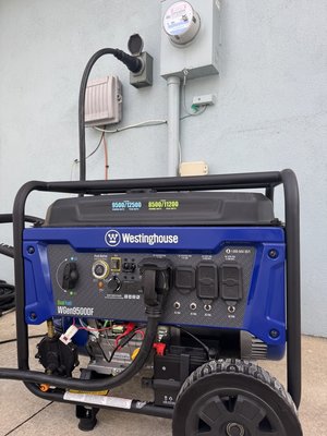 Portable Generator Inlet Installation - We install all types of generator inlets and connections. We are a Duromax, Jackery, Cummins and Briggs & Stratton Dealer and Installer.