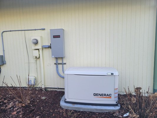Generator Installs - Installing a home generator ensures continuous power during outages, providing peace of mind and safety for your family. With a reliable backup power source, you can maintain essential home functions like heating, cooling, refrigeration, and lighting. This investment not only enhances comfort but can also increase property value and protect your home from the inconvenience and potential damage of power interruptions. Get ready for any emergency with a professionally installed home generator. Generator Installs - Installing a home generator ensures continuous power during outages, providing peace of mind and safety for your family. With a reliable backup power source, you can maintain essential home functions like heating, cooling, refrigeration, and lighting. This investment not only enhances comfort but can also increase property value and protect your home from the inconvenience and potential damage of power interruptions. Get ready for any emergency with a professionally installed home generator.