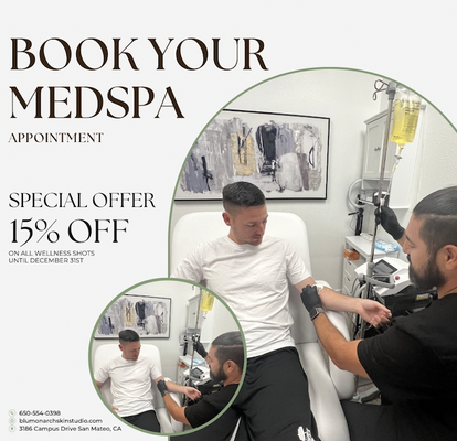 NEW! MedSpa Services! - Blu Monarch Skin Studio is now a medspa! We specialize in neurotoxins like Xeomin, fillers, lip enhancements and laser hair removal! Check out our list of services online!