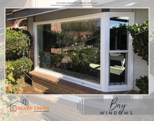 Modern Bay Window Transformation - This project features a professionally installed bay window system designed to expand the view, increase natural light, and enhance the home’s exterior appearance. The finished installation creates a brighter, more open space with a clean and updated look. Modern Bay Window Transformation - This project features a professionally installed bay window system designed to expand the view, increase natural light, and enhance the home’s exterior appearance. The finished installation creates a brighter, more open space with a clean and updated look.