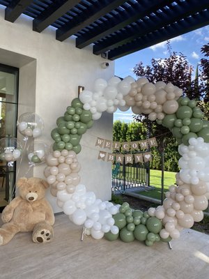 Welcome baby boy - Balloons design for a newborn baby Welcome baby boy - Balloons design for a newborn baby