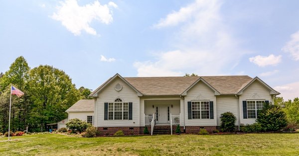 150 Bigham Lane - SOLD - Wow! What a find! Modular built home nestled on over 6 acres of bliss. Open Concept floor plan (9' ceilings on 1st floor) with large rooms, back deck is 12x29 and will make morning breakfast and evening dinners a treasure all while being surrounded by an plenty of nature on this private wooded lot. The second floor boast a bedroom that is perfect for guests or a home office and enormous bonus room for entertaining or movie night. Tons of storage throughout the house including a walk-in attic. The backyard has a workshop/shed (20x24) with plenty of space and its own electricity. Attached two car garage (24x24). Shed 10x12 and a Aluminum RV carport (12.5x40). Low Iredell county taxes and no HOA fees. Welcome Home! 12 mins to Lake Norman State Park, convenient to shops, restaurants and I-77.