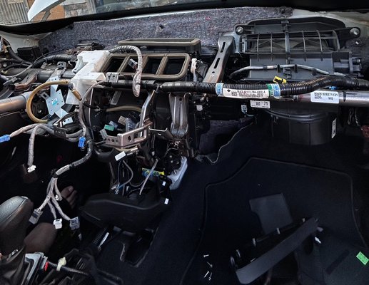 2016 Honda Civic evaporator core replacement. - Replacing evaporator core due to A/C slowing getting warm.