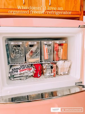 Refrigerator and freezer organization project - This is a freezer and refrigerator declutter and organize project. We first removed all the expired food and created zones for all the common categories this family needed. The goal for any organizing project is to always to create homes for everything so you know what you have and you don’t over buy. Refrigerator and freezer organization project - This is a freezer and refrigerator declutter and organize project. We first removed all the expired food and created zones for all the common categories this family needed. The goal for any organizing project is to always to create homes for everything so you know what you have and you don’t over buy.