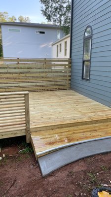 Decks - In this project I show multiple different styles, Board on board, horizontal style and shadow box. Man Ant Services offer multiple and custom fence work. Decks - In this project I show multiple different styles, Board on board, horizontal style and shadow box. Man Ant Services offer multiple and custom fence work.