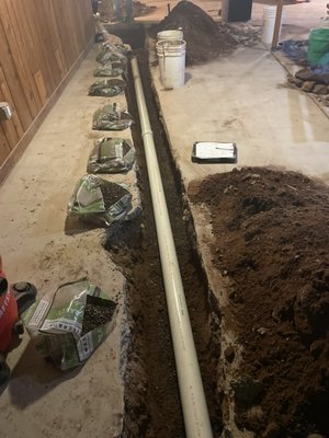 Sewer Repair - This project had a sewer break, collapse that needed to be excavated and repaired. The interior had a 35 foot belly thst required replacement to ensure proper drainage.
Sewer lining the exterior was completed immediately after the break was repaired Sewer Repair - This project had a sewer break, collapse that needed to be excavated and repaired. The interior had a 35 foot belly thst required replacement to ensure proper drainage.
Sewer lining the exterior was completed immediately after the break was repaired