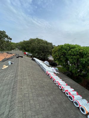 Palatial Residence with a Classic Shingle Roof - Experience the perfect fusion of tropical aesthetics and industrial-strength protection. In the heart of Miami, we installed a premium Architectural Shingle roofing system designed to withstand Miami’s toughest salt air and hurricane-force winds. This residential upgrade doesn't just offer a sleek, modern silhouette—it provides energy efficiency and peace of mind Palatial Residence with a Classic Shingle Roof - Experience the perfect fusion of tropical aesthetics and industrial-strength protection. In the heart of Miami, we installed a premium Architectural Shingle roofing system designed to withstand Miami’s toughest salt air and hurricane-force winds. This residential upgrade doesn't just offer a sleek, modern silhouette—it provides energy efficiency and peace of mind