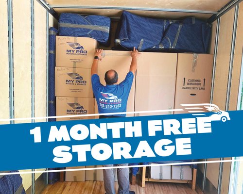 1 Month Free Storage - Get 1 Month Free Storage When You Use Any Moving Service! 1 Month Free Storage - Get 1 Month Free Storage When You Use Any Moving Service!