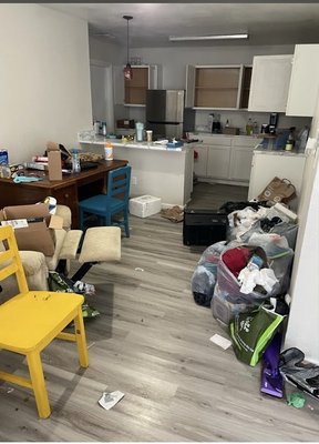 Complete apartment junk removal and a floor sweep. - Complete apartment junk removal and a floor sweep. Complete apartment junk removal and a floor sweep. - Complete apartment junk removal and a floor sweep.