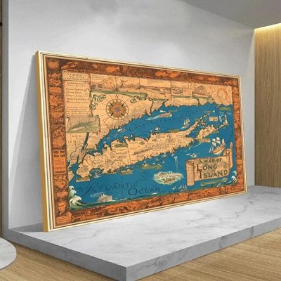 Vintage Map of Long Island on canvas - Long Island Map on canvas - beautifully stretched ready - to- hang

Sunflower Fine Art Galleries, Mirrors, and Picture Framing
 6 Terminal Road, Suite A 
West Hempstead, NY 11552

By very popular demand:  Repro of 1930 Vintage Long Island Map on Canvas

If you grew up on Long Island, you've seen this classic map sometime in your childhood.   Had a parent, friend, relative, neighbor... with this marvelously detailed, ever-so-charming map framed on their wall.

This brand new, visually crisp, high-end pigmented ink giclée print on canvas is printed with archival inks rated to last over 180 years. Bold,  bright colors that aren't available on common cheap copies. Truly as close to original as one can get!  

The map is hand stretched over heavy 2" bars,  with colored side borders,  paper backed with wire and hooks  ready to hang as gorgeous gift!

11"x14" $127
18"x24" $287
30"x40" $727

Shipping available! 

Makes a great dorm room college gift.

#longisland #map #longislandNY #longislandmap