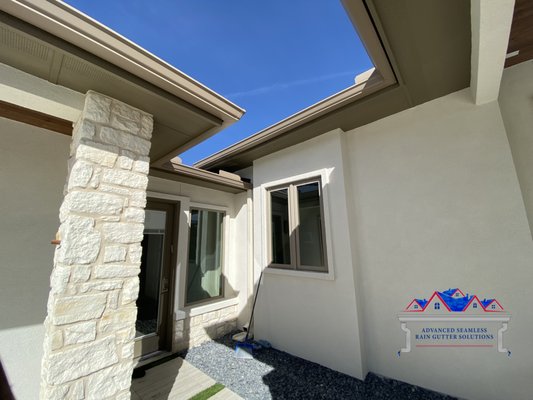 Gutter Installation - Our seamless gutters are hand crafted on-site and are custom fit to perfectly match your home or business.