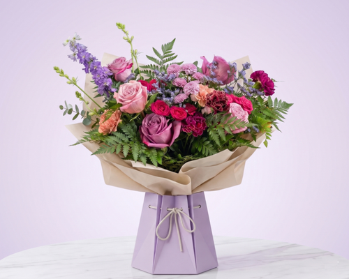 🌸 SIGNATURE BOUQUETS - Our signature bouquets reflect the essence of Pink Clover Florist—bright, elegant, and thoughtfully composed. We specialize in premium roses, soft pastel palettes, and modern European-style arrangements designed to feel natural and refined. Each bouquet is handcrafted daily using fresh, high-quality flowers and is available for same-day flower delivery inSan Francisco. Whether you're celebrating something special or sending a simple gesture, these designs are created to feel personal and unforgettable. 🌸 SIGNATURE BOUQUETS - Our signature bouquets reflect the essence of Pink Clover Florist—bright, elegant, and thoughtfully composed. We specialize in premium roses, soft pastel palettes, and modern European-style arrangements designed to feel natural and refined. Each bouquet is handcrafted daily using fresh, high-quality flowers and is available for same-day flower delivery inSan Francisco. Whether you're celebrating something special or sending a simple gesture, these designs are created to feel personal and unforgettable.