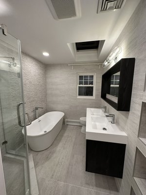 Bathroom remodel - Renovated under $20K. With carefully planing and budgeting for the project, we are glad to offer numerous contributions to an improved overall living experience to our clients.