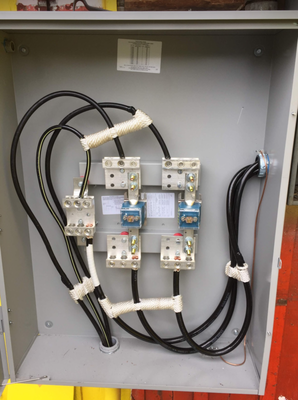 New CT enclosure service equipment for restaurant - Existing equipment was damaged. Replaced existing equipment with new CT enclosure, CT's, service conductors and conduits, and cable lashing. New CT enclosure service equipment for restaurant - Existing equipment was damaged. Replaced existing equipment with new CT enclosure, CT's, service conductors and conduits, and cable lashing.