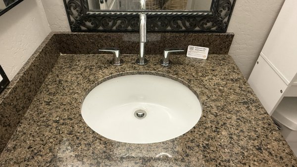 Bathroom Faucet Refresh - Out with the Rust, In with the Modern! 

This old faucet had clearly seen better days — rust around the handles and drain was making the whole vanity feel tired and outdated. Time for an upgrade!

🔧 Removed the corroded faucet and drain flange, cleaned up years of buildup.
✨ Installed a sleek, modern brushed nickel fixture to match the granite countertop.
🧽 Gave the sink a deep clean — no more orange rings or grime!

Now the vanity looks fresh and inviting again — small changes make a big impact! 🙌

💡 Pro Tip: Rust around the base of a faucet often signals a slow leak. Catch it early before it causes deeper damage under the counter!