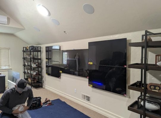 TV Home Installation - Our professional TV installation service ensures that your setup is seamless and stylish. Whether it’s wall mounting or setting up your home theater, our experts handle it all with precision and care.