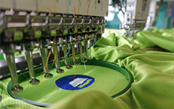Embroidery - Skilled, custom embroidery will instill confidence in your staff, fill your fans with pride, make your employees easy to identify, and lend a crisp, professional look that represents and builds your brand.
Hundreds of different apparel items can be easily customized with embroidered logos, taglines, or special messages. There’s no limit to what your imagination and our skills can create. Embroidery - Skilled, custom embroidery will instill confidence in your staff, fill your fans with pride, make your employees easy to identify, and lend a crisp, professional look that represents and builds your brand.
Hundreds of different apparel items can be easily customized with embroidered logos, taglines, or special messages. There’s no limit to what your imagination and our skills can create.