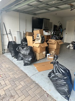 Garage Clean Out July 30th 2026 - We just helped another client clear their space and clear their mind! They were moving out of state, and all this had to go! we did the heavy lifting so they can focus on the more important things! Garage Clean Out July 30th 2026 - We just helped another client clear their space and clear their mind! They were moving out of state, and all this had to go! we did the heavy lifting so they can focus on the more important things!