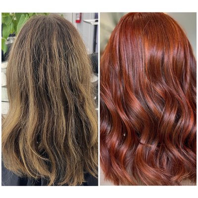 Full Colour - Whether it's a subtle change or a bold statement, hair color transformations are all about expressing yourself and embracing your individuality. So go ahead, rock that new hair color and slay the game!