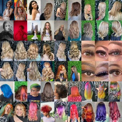 Our Color Examples - These collages showcase the capabilities of our team.