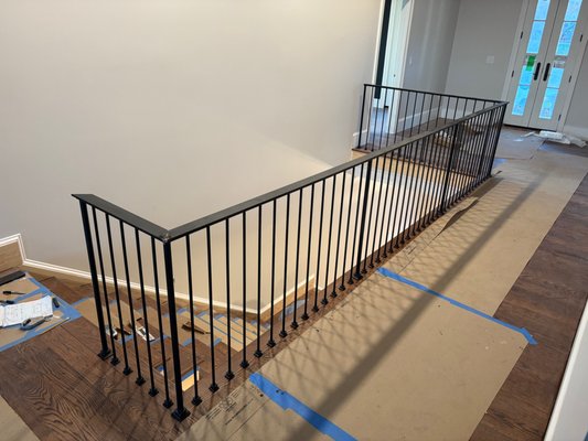 Hand Rails - Customer needed handrails installed at their home.