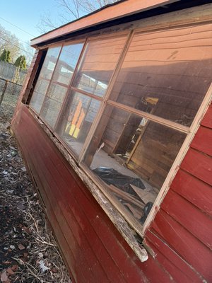 Garage repair - Old garage contractor that’s did the remodeling in home can’t handle it so they call me to go take care of it