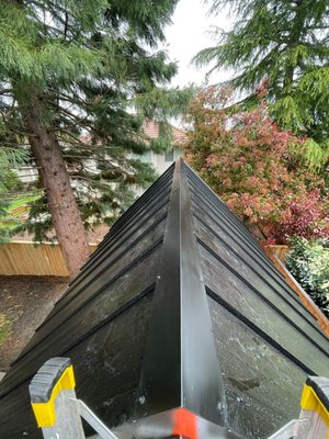 Metal Roof Installation - Installed this Standing Seam Matte Black Metal Roof on a shed for an amazing customer. Metal roofing is a great choice and has many benefits! Give us a call to learn if metal roofing is a good fit for your project! Metal Roof Installation - Installed this Standing Seam Matte Black Metal Roof on a shed for an amazing customer. Metal roofing is a great choice and has many benefits! Give us a call to learn if metal roofing is a good fit for your project!