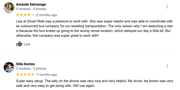 5 Star Client Testimonials - Never miss an appointment with medical transportation from our company in Prince Frederick, Maryland. At Smart Ride, Inc., we are committed to meeting your medical transportation needs, and we provide a safe and easy ride to all medical facilities and hospitals in Baltimore, Annapolis, and Washington, DC.

At Smart Ride, Inc., we offer transportation to and from Baltimore-Washington (BWI), Dulles International (IAD), and Reagan National (DCA) airports. We also get you to and from Baltimore Penn Station, Union Station in Washington, DC, (WAS), BWI Thurgood Marshall Airport (BWI), and the area Metro stations.
When you make your appointment, let our representative know about your medical conditions. We offer wheelchair accessible vehicles, along with cars and vans with easy boarding access. Load fees apply for all wheelchair accessible transportation.