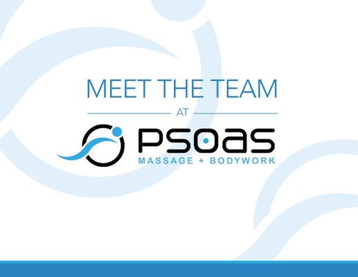Meet the Team at Psoas - Each massage therapist at Psoas Massage + Bodywork has their own unique approach, skillset, and specialties. Read our team members bios to learn more about their approach, and who they are as a person, and which therapist might be the best fit for your personal goals. Meet the Team at Psoas - Each massage therapist at Psoas Massage + Bodywork has their own unique approach, skillset, and specialties. Read our team members bios to learn more about their approach, and who they are as a person, and which therapist might be the best fit for your personal goals.