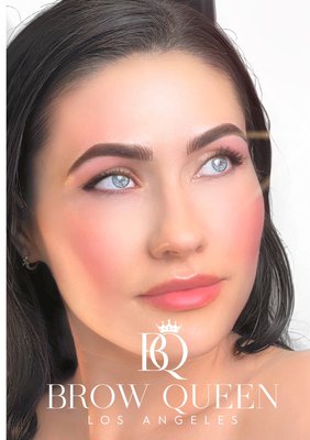 Nanoblading + Healed Lip blush - Out signature nano blading or nano strokes that’s a light and airy nano stroke like microblading technique developed and perfected by Brow Queen LA combined with our Malibu Nude lip blush for the subtle and natural looking lip color.