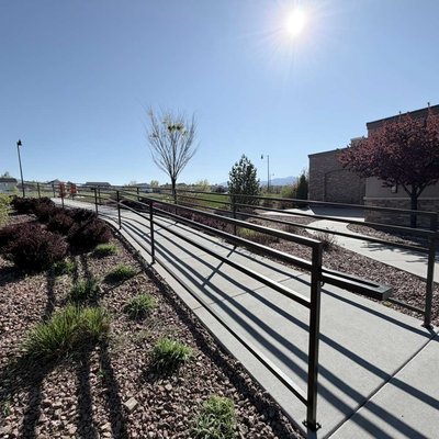 Commercial Railing and Handrails - This portfolio covers a variety of commercial projects, including train stations, retail locations, truck yards, etc., which needed new railings or railing replacements to meet commercial or industrial code (ADA, universal building code, etc.). Commercial Railing and Handrails - This portfolio covers a variety of commercial projects, including train stations, retail locations, truck yards, etc., which needed new railings or railing replacements to meet commercial or industrial code (ADA, universal building code, etc.).