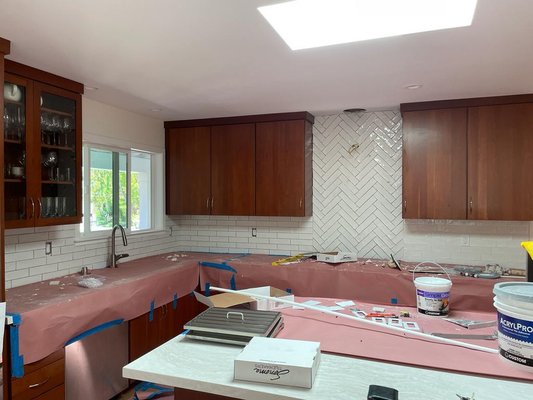 Kitchen remodeling - The project was done to old kitchen and we fully redesigned it.Owner was happy and loved to spend her time in newly designed kitchen Kitchen remodeling - The project was done to old kitchen and we fully redesigned it.Owner was happy and loved to spend her time in newly designed kitchen