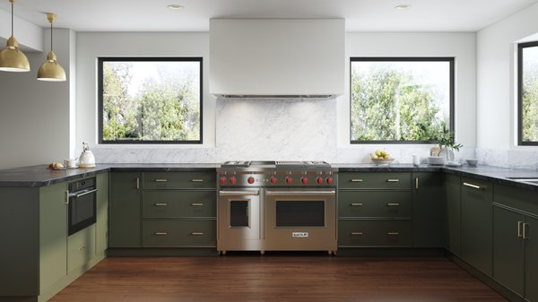 A kitchen remodel green with envy - Visit our site to learn more bathpluskitchen.com. Total cost of kitchen remodel including appliances $150,000.