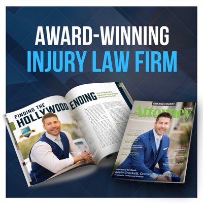 Award-Winning Personal Injury Law Firm - The Palm Springs car accident lawyers at the Crockett Law Group are award-winning team that have built a reputation for defending clients’ rights. We fight relentlessly to ensure victims are justly compensated after an accident.
