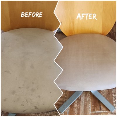 Upholstery Cleaning – Chair - Professional upholstery deep cleaning for dining chairs. We removed years of dirt, stains, and discoloration using safe and effective products — the result is a spotless, fresh-looking chair! Upholstery Cleaning – Chair - Professional upholstery deep cleaning for dining chairs. We removed years of dirt, stains, and discoloration using safe and effective products — the result is a spotless, fresh-looking chair!