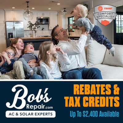 Up to $2400 in Tax Credit and Rebates! - Take advantage of rebates and tax credits and save up to $2400! Call for more details. Up to $2400 in Tax Credit and Rebates! - Take advantage of rebates and tax credits and save up to $2400! Call for more details.
