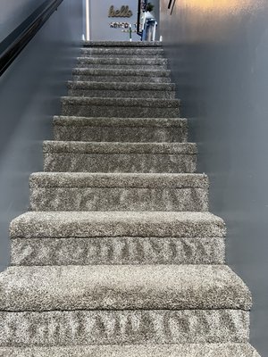 Stairs! - We take the time to vacuum your stairs top to bottom! Stairs! - We take the time to vacuum your stairs top to bottom!