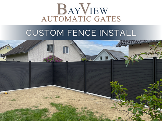 Custom Fence Installation - Custom Fence Installation Custom Fence Installation - Custom Fence Installation
