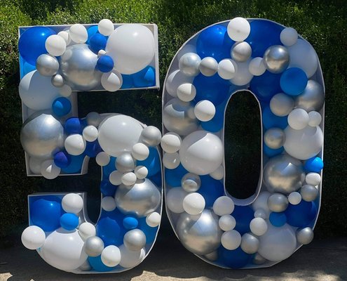 Mosaic Numbers & Letters - Balloon garlands backdrops mosaic numbers and more information Mosaic Numbers & Letters - Balloon garlands backdrops mosaic numbers and more information