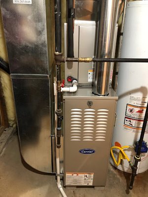 New Carrier Unit Install - Our customer's old unit went out and we were happy to get them up and running in no time! New Carrier Unit Install - Our customer's old unit went out and we were happy to get them up and running in no time!