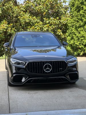 Interior and Exterior Detail - 2025 Merc S63 AMG