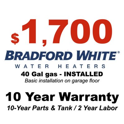 10 Year Warranty - Bradford White 10 Year 10 Year Warranty - Bradford White 10 Year