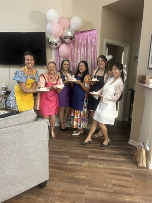 Personalized VIP Bachelorette/Baby Shower/Birthday - Main Craft with a Mini Craft.
Starts at $500 up to 6 people
💍 Includes everything from
Classic Craft Event, PLUS:
✔️ A Main Craft & Mini Craft
✔️ Up to 2.5 hours of crafting & fun
✔️ A small gift for the Bride-to-be👰♀️
or Mom-to-be 🤰
or Bday Girl! 🥳
✔️Decorations/ Snacks / Drinks can be added for
additional fees
📍 Perfect for: Bachelorette
parties, bridal showers, and pre-
wedding fun! Personalized VIP Bachelorette/Baby Shower/Birthday - Main Craft with a Mini Craft.
Starts at $500 up to 6 people
💍 Includes everything from
Classic Craft Event, PLUS:
✔️ A Main Craft & Mini Craft
✔️ Up to 2.5 hours of crafting & fun
✔️ A small gift for the Bride-to-be👰♀️
or Mom-to-be 🤰
or Bday Girl! 🥳
✔️Decorations/ Snacks / Drinks can be added for
additional fees
📍 Perfect for: Bachelorette
parties, bridal showers, and pre-
wedding fun!