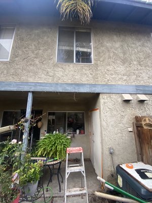 Repair and painting Job in San Diego County - This building was I need of repairs and fresh paint! It took us 3 days to complete the job!