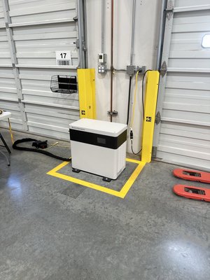 Strectch Battery Charger Installation - Install 10/4 SO cable from 480V 30A Circuit to battery charger