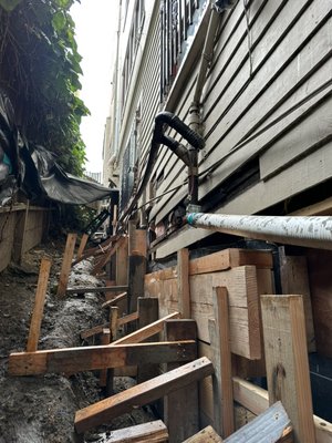 Foundation Replacement in Berkeley Ca - After the homeowner got there structural plans we provided a bid to remove and replace the whole concrete foundation of this house in Berkeley Ca. If you’re looking for a contractor to redo your foundation give us a call today.