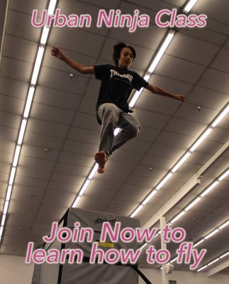 Urban Ninja Classes - We offer fun and exciting Ninja classes for boys and girls. Learn to climb, jump, roll & fly in our special Ninja areas. Urban Ninja Classes - We offer fun and exciting Ninja classes for boys and girls. Learn to climb, jump, roll & fly in our special Ninja areas.