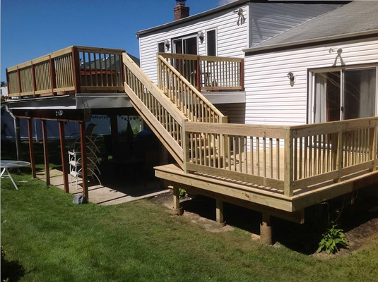 deck installtion - Contact us today for your summer hangout. Need a deck repair or new deck built? Get a free Quote today.