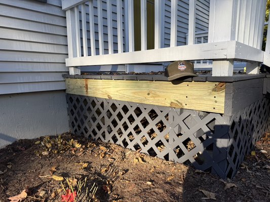 Did someone call for the rot doctor? - Just wrapped up a round of upgrades that hit both form and function:
🔨 Built a custom wood range hood wrap — now the kitchen has a true centerpiece
🧱 Replaced rotten fascia and furring strip with clean, durable PVC trim
💧 Swapped out a cracked vinyl gutter section before it caused bigger issues
🪵 Replaced a rotten deck joist with pressure-treated lumber for safety and longevity
🚪 Installed double bifold closet doors for a fresh, functional finish
These aren’t just repairs, they’re smart upgrades that protect your home and elevate your space.
Proud to serve Northwood and surrounding towns with veteran-owned craftsmanship. Did someone call for the rot doctor? - Just wrapped up a round of upgrades that hit both form and function:
🔨 Built a custom wood range hood wrap — now the kitchen has a true centerpiece
🧱 Replaced rotten fascia and furring strip with clean, durable PVC trim
💧 Swapped out a cracked vinyl gutter section before it caused bigger issues
🪵 Replaced a rotten deck joist with pressure-treated lumber for safety and longevity
🚪 Installed double bifold closet doors for a fresh, functional finish
These aren’t just repairs, they’re smart upgrades that protect your home and elevate your space.
Proud to serve Northwood and surrounding towns with veteran-owned craftsmanship.