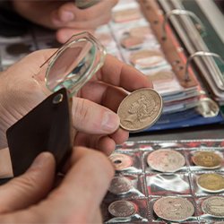 Coin & Currency Collection Appraisals - PGS Gold & Coin provides honest and fair appraisals for coins and currency. If you want to know the value of your coins or rare currency, call or visit any PGS store. PGS is a certified coin dealer that can assist you to find out the value of your coins or currency collection. PGS Gold & Coin makes fair offers to buy your coins if you want to sell. We buy gold coins, silver coins, and rare coins of all kinds.
If you want to have a rare coin graded by a professional grading company, ask us about our PGS Grading Submission Services.
Call or stop in for a free evaluation of your coin collection today! Coin & Currency Collection Appraisals - PGS Gold & Coin provides honest and fair appraisals for coins and currency. If you want to know the value of your coins or rare currency, call or visit any PGS store. PGS is a certified coin dealer that can assist you to find out the value of your coins or currency collection. PGS Gold & Coin makes fair offers to buy your coins if you want to sell. We buy gold coins, silver coins, and rare coins of all kinds.
If you want to have a rare coin graded by a professional grading company, ask us about our PGS Grading Submission Services.
Call or stop in for a free evaluation of your coin collection today!